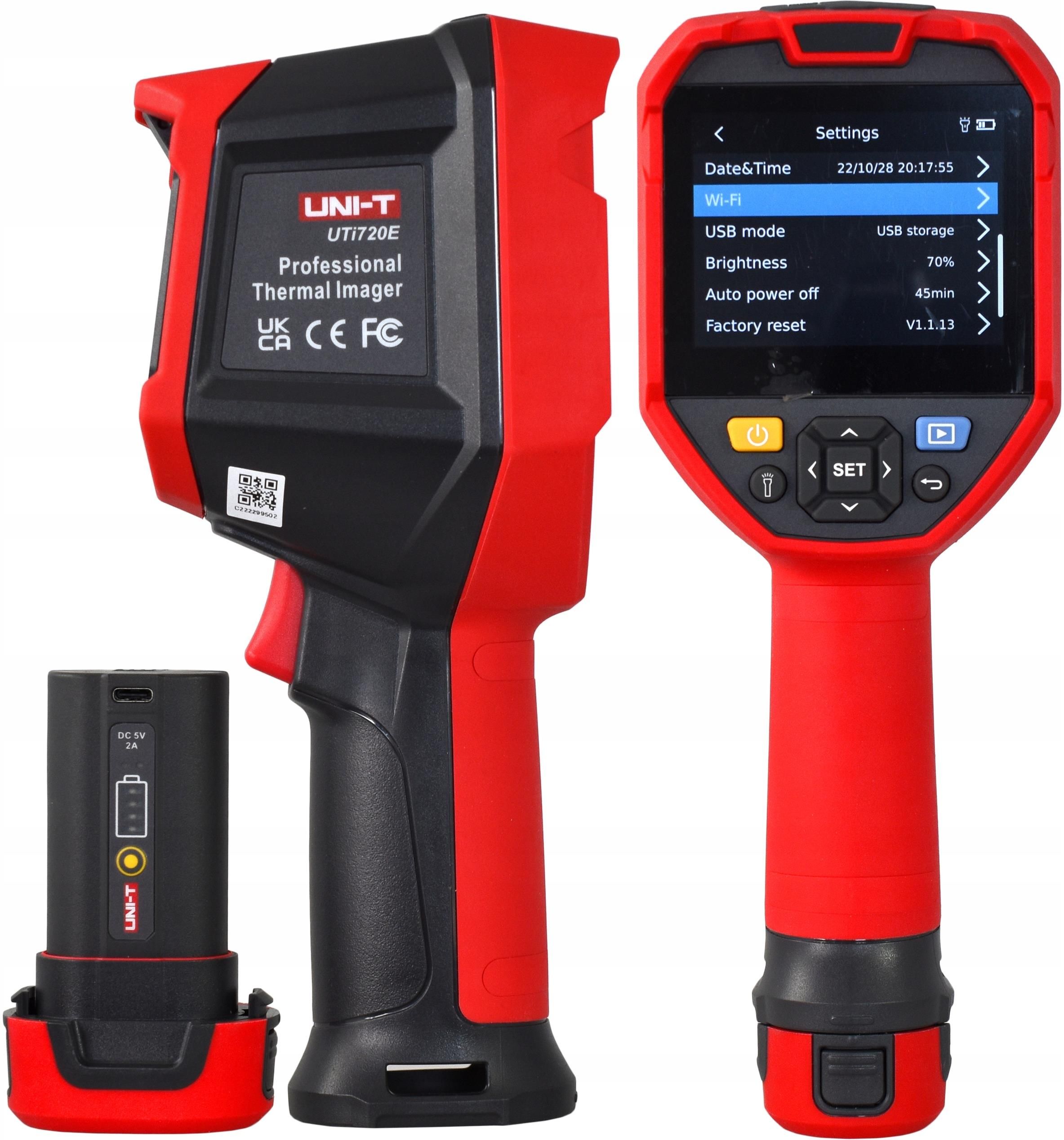 UNI-T UTi720E WiFi Termal Kame - Thermal Imaging Camera 256X192 incelemesi ve fiyatı